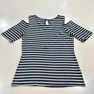 Vince Camuto Cold Shoulder Top Size Medium